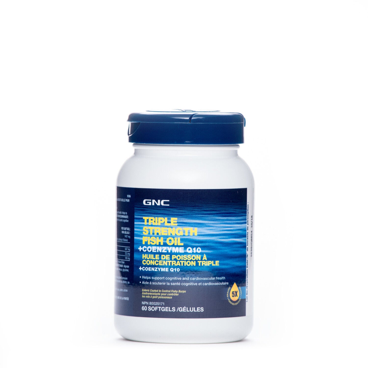 TRIPLE STRENGTH FISH OIL +COENZYME Q10  | GNC